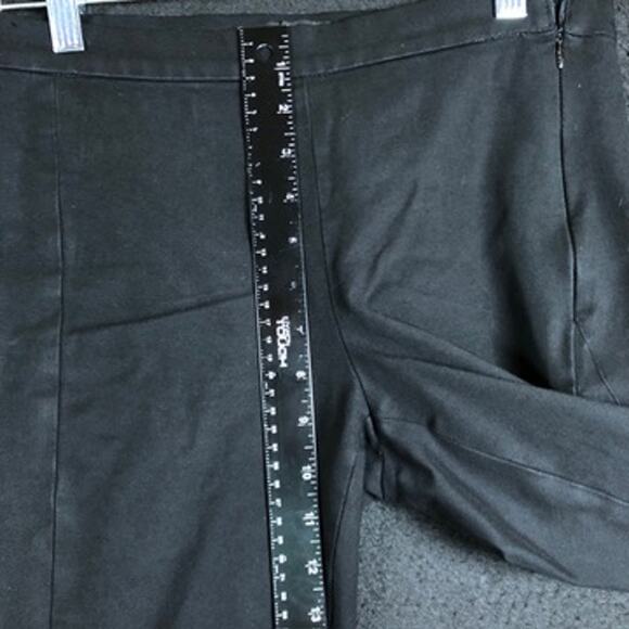 Banana Republic Women Pants Black Devon Ankle Side Zip Pull On Stretch 6 - Picture 8 of 12